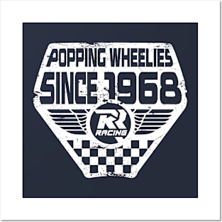 Popping Wheelies Since 1968 Posters and Art